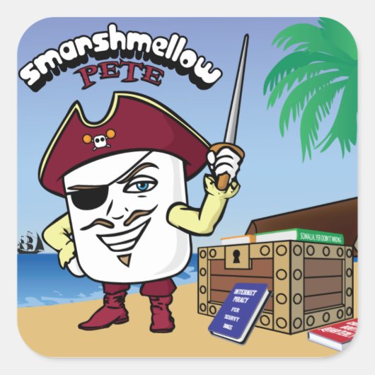 Smarshmellow Pete - Sticker (Voorkant)