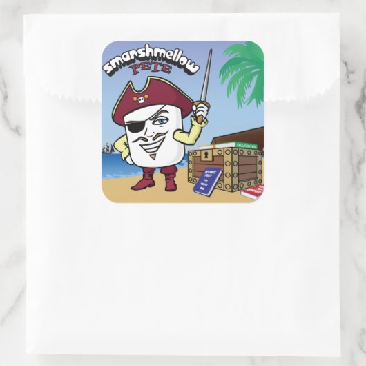 Smarshmellow Pete - Sticker (Tas)