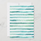 Smart Adult Cocktail Summer Party Kaart (Achterkant)