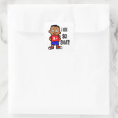 Smart African American Boy Stickers (Tas)