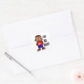 Smart African American Boy Stickers (Envelop)
