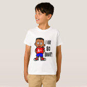 Smart African American Boy T shirt (Voorkant volledig)