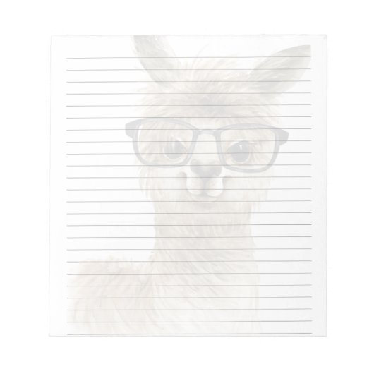 Smart Alpaca-laptop Notitieblok (Voorkant)