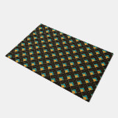 Smart Art Deco Patroon Deurmat (Schuin)