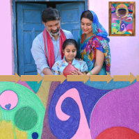 Smart Art Hoesje-Mate Samsung Galaxy Hoesje