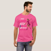 Smart Assy Bowling-meisje voor klassy Bowler Bowli T-shirt (Voorkant volledig)