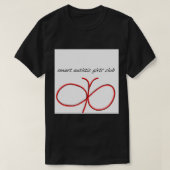 smart autistieke meiden_ club t-shirt (Design voorkant)