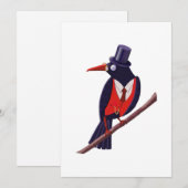 Smart Bird Feestdagenkaart (Voorkant / Achterkant)