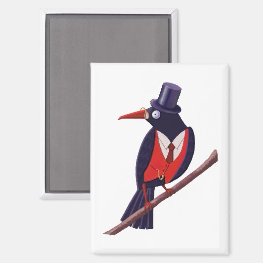 Smart Bird Magneet (Voorkant / Achterkant)