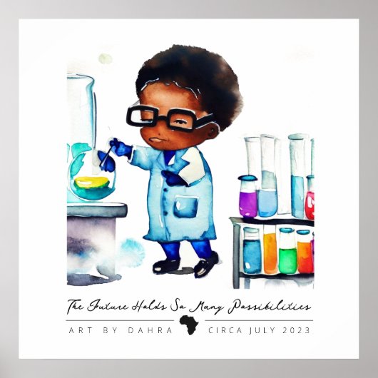 Smart Black-Kind Poster (Voorkant)