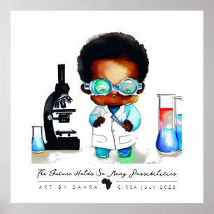 Smart Black-Kind Poster