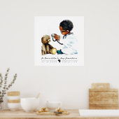 Smart Black-Kind Poster (Keuken)