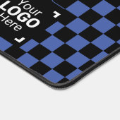 Smart Blue Check - Professioneel merk Bureaumat (Hoek)