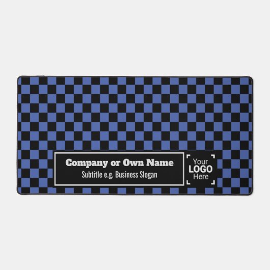 Smart Blue Check - Professioneel merk Bureaumat (Voorkant)