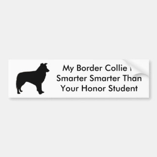 Smart Border Collie Bumpersticker