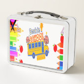 Smart Brain Cartoon Lunch Box voor kinderen - Leuk (Voorkant)