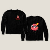 Smart Brain Hoodie voor kinderen - Terug naar scho (Voorkant /achterkant)