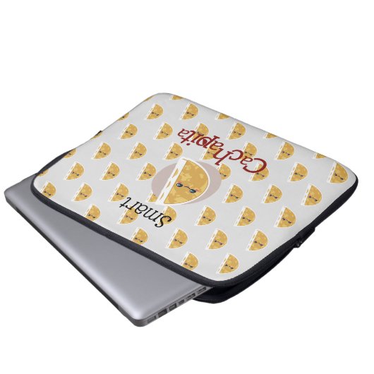 Smart Cachapita Laptop Hoesje Laptop Sleeve (Voorkant onderkant)