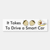 Smart Car-Bumpersticker Bumpersticker (Voorkant)