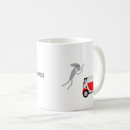 Smart Car-Mok Koffiemok (Voorkant rechts)