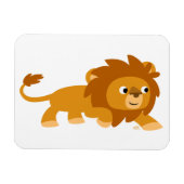 Smart Cartoon Lion Flexible Magnet Magneet (Horizontaal)