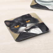 Smart Cat Bier Onderzetter (Linkerzijde)