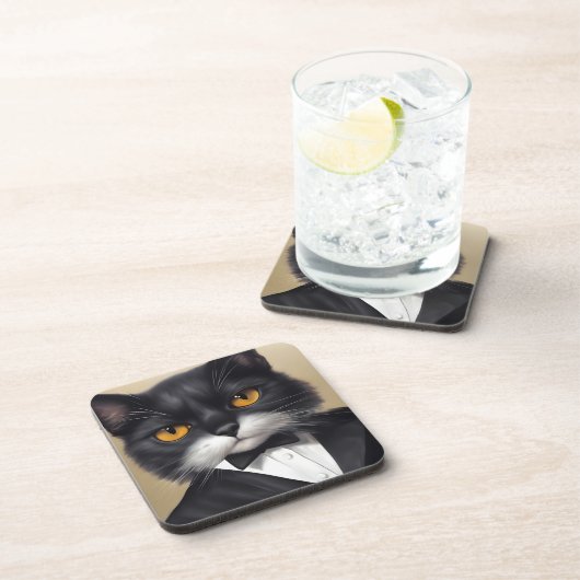 Smart Cat Bier Onderzetter (Rechterzijde)