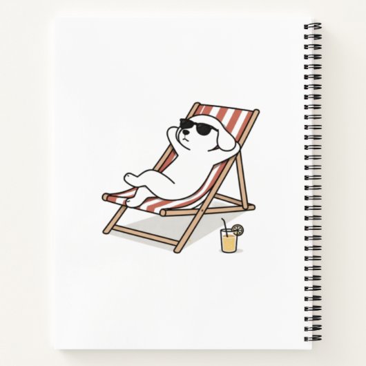 Smart Cat - Chill Dog Notitieboek (Achterkant)