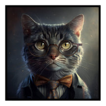 Smart Cat-Poster