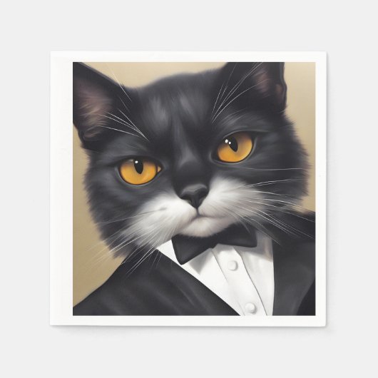 Smart Cat Servet (Voorkant)