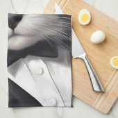 Smart Cat Theedoek (Quarter Fold)