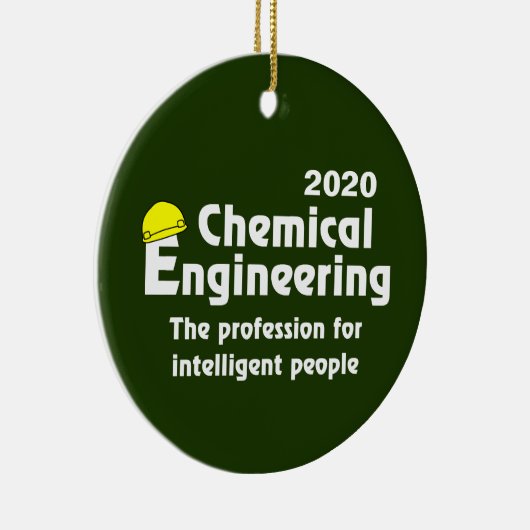 Smart Chemical Engineer Keramisch Ornament (Rechts)