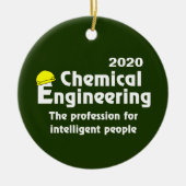 Smart Chemical Engineer Keramisch Ornament (Voorkant)