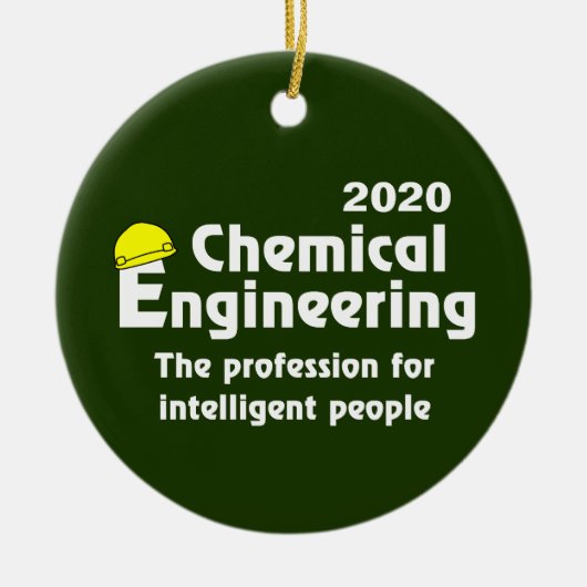 Smart Chemical Engineer Keramisch Ornament (Voorkant)