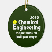 Smart Chemical Engineer Keramisch Ornament (Links)