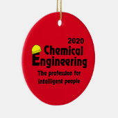 Smart Chemical Engineer Keramisch Ornament (Rechts)