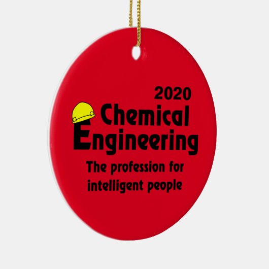 Smart Chemical Engineer Keramisch Ornament (Rechts)