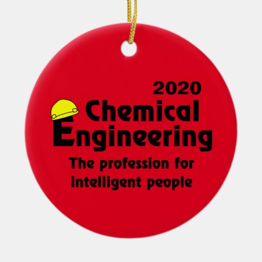 Smart Chemical Engineer Keramisch Ornament (Voorkant)