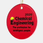 Smart Chemical Engineer Keramisch Ornament (Links)