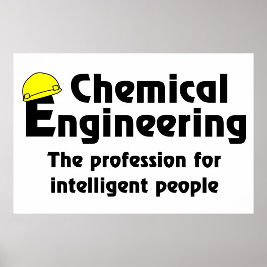 Smart Chemical Engineer Poster (Voorkant)