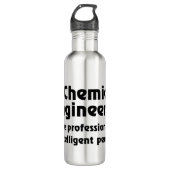 Smart Chemical Engineer Waterfles (Voorkant)