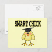 Smart Chick Briefkaart (Voorkant / Achterkant)