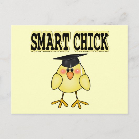 Smart Chick Briefkaart (Voorkant)