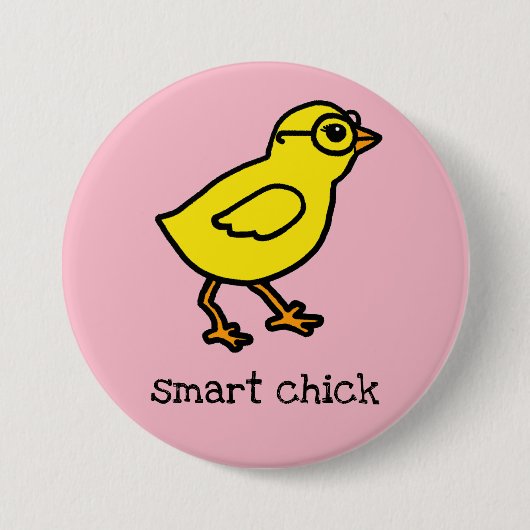 Smart Chick - Grote Button (Voorkant)