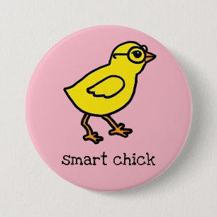 Smart Chick - Grote Button