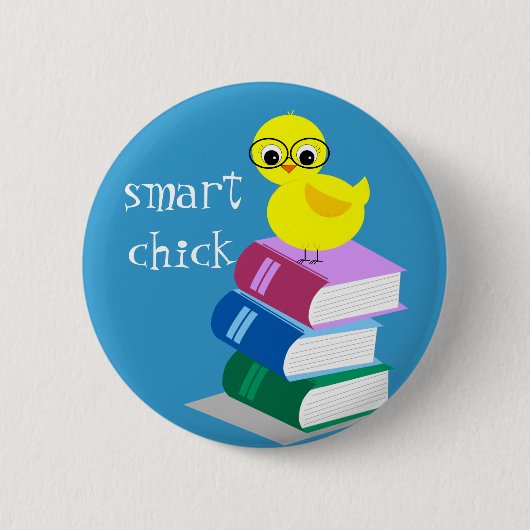 Smart Chick Ronde Button 5,7 Cm (Voorkant)