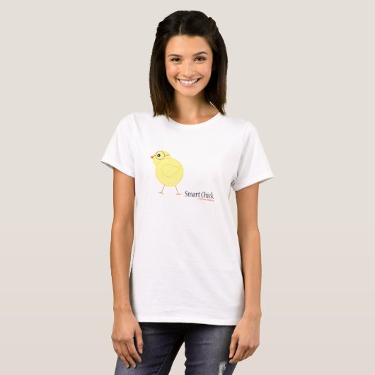 Smart Chick-Shirt T-shirt (Voorkant volledig)