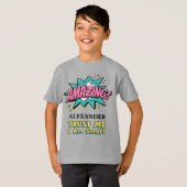 Smart Child Boy Girl Kind Fun Humor Personaliseren T-shirt (Voorkant volledig)