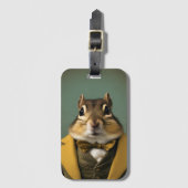 Smart Chipmunk Bagagelabel (Voorkant (verticaal))