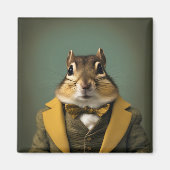 Smart Chipmunk Magneet (Voorkant)